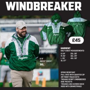 Belfast Trojans Windbreaker